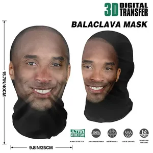 3D cara sin costuras impresa cabeza bufanda divertida persona famosa hielo seda protector solar para <span class=keywords><strong>Halloween</strong></span> Cosplay fiesta máscaras - Product Image 3