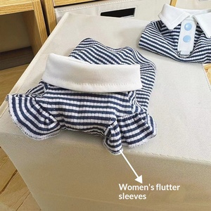 Arnés tipo chaleco de punto acanalado con cuello polo y botones, antiescape, para cachorros pequeños y gatos, ideal para paseos de verano. Venta al por mayor. - Product Image 4