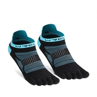 Chaussettes de course unisexes à cinq doigts, anti-ampoules, pour marathon, respirantes, anti-frottement, chaussettes de sport à cinq doigts, chaussettes de sport à la cheville