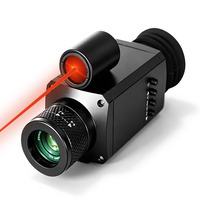 Monoculaire numérique infrarouge à grossissement 4X, dispositif de vision nocturne 300M pour la chasse, portable, objectif 25 mm, faible luminosité
