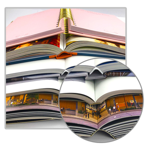 Couverture en cuir personnalisée, en relief, dure ligne a, <span class=keywords><strong>pas</strong></span> <span class=keywords><strong>cher</strong></span>, a3, a4, meilleur papier photo, service d'impression de livres, cuisine, fabriqué en chine - Product Image 2