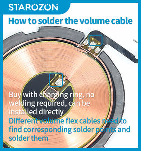 Starozon <span class=keywords><strong>ปุ่ม</strong></span><span class=keywords><strong>เปิด</strong></span><span class=keywords><strong>ปิด</strong></span>สายอ่อนสำหรับ iPhone 6 x XS 11 14 15ชุดอะไหล่โทรศัพท์มือถืออุปกรณ์เสริม - Product Image 3