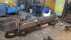 Structure <strong>Mechanical</strong> Metal Frame Factory Construction Building Construction Machinery Parts Machining Services for Machine Base - Product Image 4