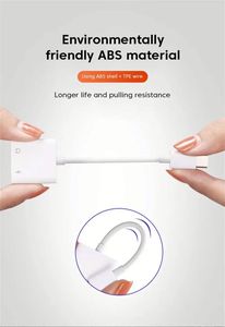 High Quality <b>Type</b> <b>C</b> <b>Adapter</b> 2 in 1 Usb-<b>c</b> to 3.5mm Jack Headphones Aux Audio Splitter Charger Usb <b>C</b> Earphone <b>Adapter</b> - Product Image 6