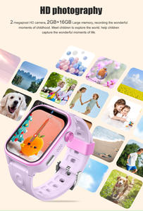 远程定位 4G GPS 儿童追踪器 智能手表 <span class=keywords><strong>Android</strong></span> 8.1 儿童 GPS 手表电话，带视频语音通话和短信功能 - Product Image 2