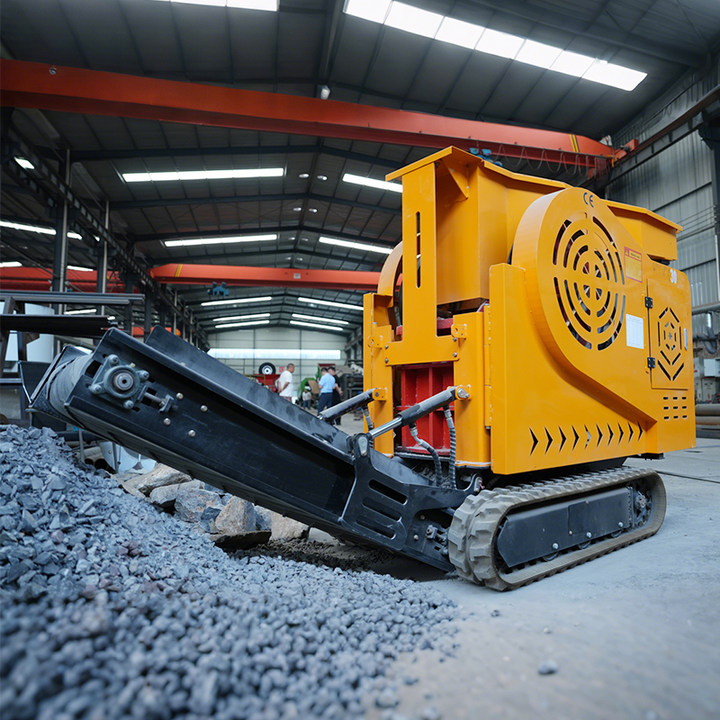 Hot Product Hydraulic Mobile Stone Crusher Construction Waste Recycling Mobile Stone Crusher Crawler Diesel Stone Crusher