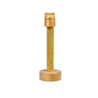Pince de câble en cuivre de haute qualité bon prix pince de mise à la terre avec système de mesure de pouce de pince de selle en laiton