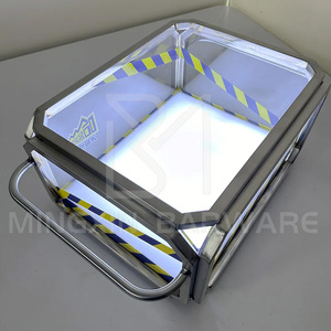 Luminous <b>Insulated</b> <b>Ice</b> Barrel Flexible Movable Acrylic <b>Ice</b> <b>Bucket</b> with Large Capacity for Commercial Use in Bars Clubs - Product Image 4