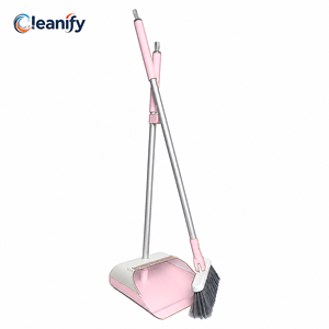 Set <span class=keywords><strong>scopa</strong></span> e paletta OEM con manico in alluminio e setole morbide |   Materiale PP |   <span class=keywords><strong>Scopa</strong></span> e Spazzola Multifunzione per Uso Domestico - Product Image 1