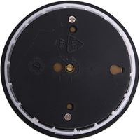 Baromètre 70mm/2,7 pouces pour prévisions météorologiques, jauge de pression d'air de haute précision, station météo portable pour intérieur, extérieur, marine
