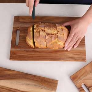 เขียงไม้พรีเมี่ยมทนทานเขียงไม้ธรรมชาติ - Product Image 1