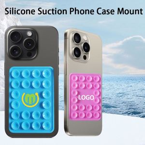 Support de téléphone portable en silicone à ventouse murale double face adhésive pour téléphone portable - Product Image 2