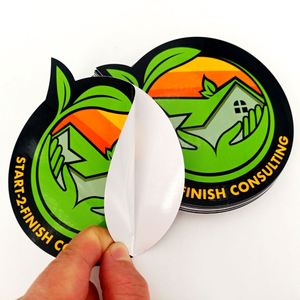 Waterproof Vinyl <b>Stickers</b> Custom Printing Logo <b>Stickers</b> Die Cut Label Adhesive PVC Label - Product Image 2