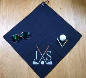 Toallas de Golf al por Mayor para Bolsas de Golf, Toalla de Golf de Microfibra con Diseño de Waffle y Clip para Bolsas, Mini Toalla para Hombres, Torneos, Fitness, Yoga - Product Image 1