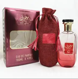 Arabisches Parfüm Parfüm für Männer und Frauen Großhandel Parfüm Gunny Tasche Geschenk box Dauerhafter Duft