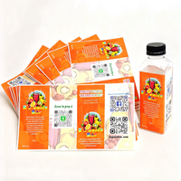 Etiquetas Adhesivas Personalizadas de Vinilo, Duraderas, Ecológicas, Resistentes al Agua, para Bebidas, con Impresión Digital