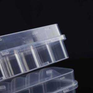 Vial <b>Box</b> 3Ml/5Ml/7Ml/10Ml/20Ml Freeze-Dried Powder <b>Box</b> PP Pet Vaccine With Lid <b>Plastic</b> Transparent Packaging <b>Box</b> Wholesale - Product Image 3