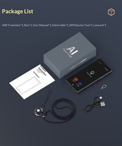 A80 4G Global Intelligent Translation Machine with 139 Online Translations Portable Simultaneous Interpretation Translator - Product Image 6