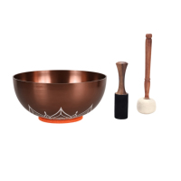 Cuencos cantores sintonizados 240 HZ B3 Note, 10 pulgadas de terapia de frecuencia Schumann para baño de curación con sonido Ideal para meditación Yoga