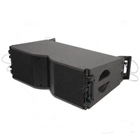 Haut-parleur professionnel RIY-210 à aimant néodyme, double 10 pouces, Line Array, 4/8 Ohm, son surround, fonction radio intégrée