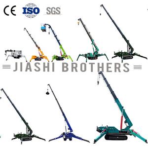 CE EPA China Fabrik Spider <span class=keywords><strong>Crane</strong></span> 5ton 8ton 10 Tonnen 12ton 14ton Spider <span class=keywords><strong>Crane</strong></span> Crawler Lift <span class=keywords><strong>10m</strong></span> 21m 25m 29m zu verkaufen - Product Image 6