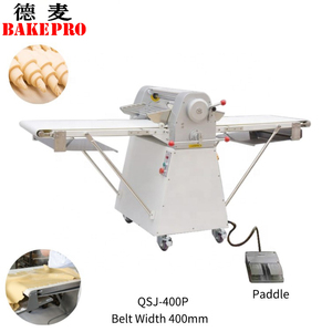 BAKEPRO QSJ-400P Laminadora de Masa Automática de Sobremesa para Pan y Croissants, Laminadora Eléctrica de Masa para Pastelería - Product Image 1