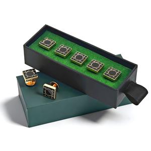 Botón cuadrado de metal KUNSHUO para Baju Melayu, botón de camisa, ropa, logotipo de marca personalizado, botón malayo para ropa Baju Melayu - Product Image 3