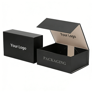 Custom Size Recyclable Corrugated Cardboard Rigid Packaging Boxes Luxury Folding Magnetic <b>Gift</b> <b>Box</b> - Product Image 2