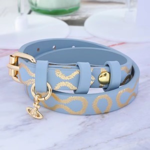 Pulsera de Moda con Colgante de Aleación Galvanizada, Diseño Impermeable, Estilo Punk, con Zirconia Saturno, Cadena de Bambú y Letra, Inspirada en la Imperadora Viyvian - Product Image 4