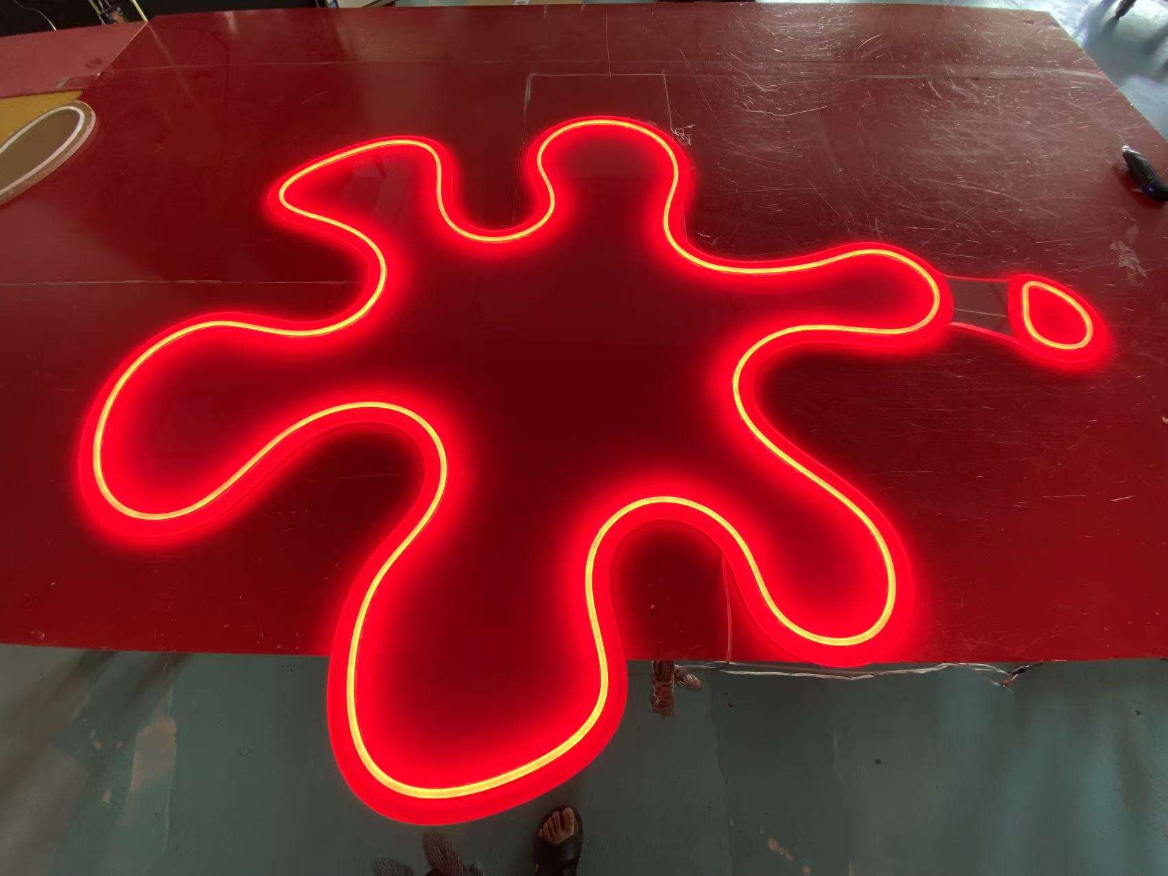 Sonic the Hedgehog LED Neon Sign Indoor Wall Mounted Silicone Body Car Home Animation for Indoor Use