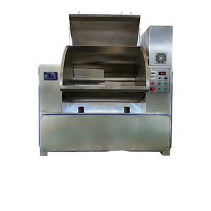 Mélangeur industriel électrique pour la production d'aliments pour chiens - Pétrin horizontal en acier inoxydable contrôlé par PLC avec moteur, neuf - Product Image 2