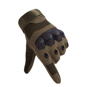 Guantes Tácticos Deportivos HBTG01 Color Caqui, con Pantalla Táctil, Nudillos Reforzados de Goma, Dedos Completos, Transpirables y Suaves al Tacto - Product Image 4