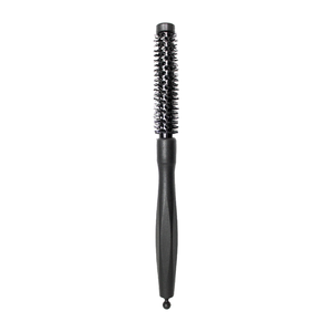 Compact Black Carbon Thermal <b>Detangling</b> <b>Brush</b> Heat Resistant Ionic Hairdressing Styling Tool ABS Handle Plastic Bristle Salon - Product Image 1
