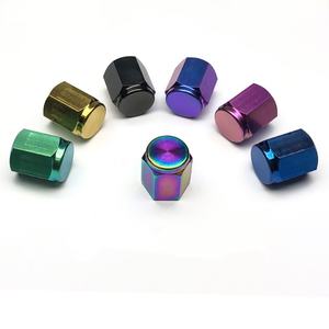 Tapas de Válvula de Aleación de Titanio para Coche, Motocicleta, Bicicleta, Tuerca de Válvula, Núcleo de Válvula, Accesorios para Moto - Product Image 2