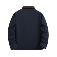 Marine N-1 Deckjacke Winter Dicker Mantel Vintage USN Khaki Marine US Fliegerjacke für Herren Fleece-Gefüttert Atmungsaktive Arbeitskleidung