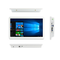 PC industriel tout-en-un 21,5 pouces Intel Core I3 I5 I7 Écran tactile Ordinateur Windows 10 avec batterie UPS