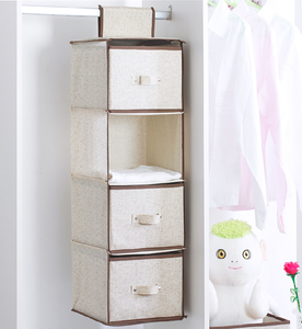 Fantastique sac de rangement suspendu multicouche pour armoire, sacs de rangement en tissu à prix réduit pour dortoir et utilisation en poussette - Product Image 4