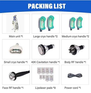 Apparecchiatura di Bellezza per Dimagrimento Corpo Cryo 360 <span class=keywords><strong>Crioterapia</strong></span> Congelante Macchina per Criolipolisi con 5 Manipoli Tecnologia di Raffreddamento Sottovuoto - Product Image 5