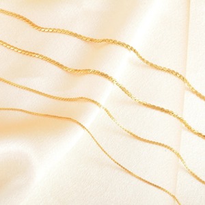 Yadreva Chaîne fine en acier inoxydable 0,8 mm/1,1 mm/1,5 mm, collier très poli, bijoux de mode - Product Image 6