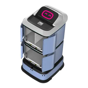 자동 전기 식품 배달 차량 로봇 배달 로봇 호텔 로봇