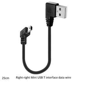 Mini coude 90 degrés Mini câble USB 5 broches USB à angle droit A <span class=keywords><strong>Macho</strong></span> Man à angle droit Mini câble de charge USB - Product Image 4