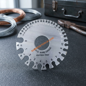 Outil de fabrication de bijoux SUNTOOLS/STIPL de haute qualité, jauge circulaire irrégulière en acier SWG 1-36, vente en gros - Product Image 5