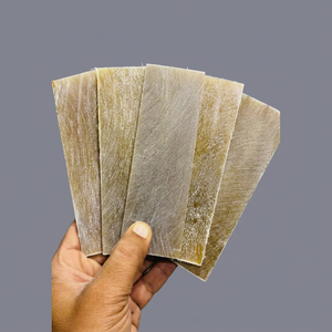 Natural ox White Horn Plates for <b>Sunglasses</b> Frame & Horn Knife Handle Natural Cow Horn Scale in white colour - Product Image 1