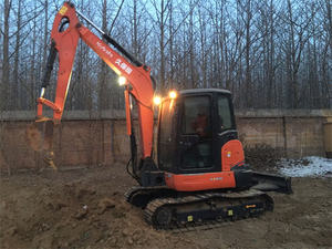 Mini excavatrice utilisée Kubota 6 tonnes 5 tonnes U35 U55 Kx165-5 Kx155 avec l'attachement - Product Image 3