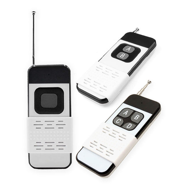 Universal Cloning RF Wireless High Power Long Distance Door/Gate/Car Opener Remote Control with Rolling/Fixed Code