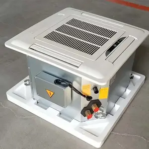 CE Trắng 12.6kw Cassette cuộn dây Quạt đơn vị Cassette phong cách điều hòa không khí