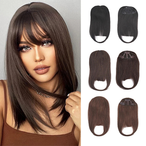 Bán buôn siêu mỏng 3D không khí clip trong <span class=keywords><strong>bangs</strong></span> sợi tóc với đẹp Net tự nhiên phẳng gọn gàng <span class=keywords><strong>bangs</strong></span> cho phụ nữ 100% phần mở rộng tóc người - Product Image 1