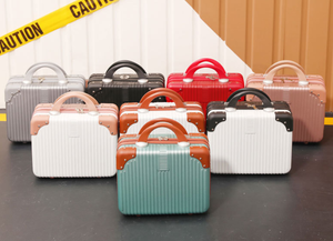 Maleta de Viaje Pequeña para Mujer, con Logotipo Personalizado, Mini Maleta de Maquillaje de 14 Pulgadas, Caja de Regalo, Caja de Empaque - Product Image 3