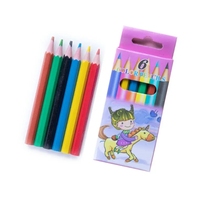 Lot de 6 crayons de couleur en bois pour enfants, ensemble de peinture artistique en gros