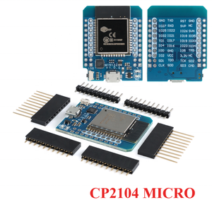 D1 MINI <span class=keywords><strong>ESP32</strong></span> WiFi + BLE ESP-32 CH9102 <span class=keywords><strong>CP2104</strong></span> Puce série Internet des objets Carte de développement Interface MICRO/TYPE-C - Product Image 6